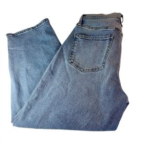 Jessica Simpson Size 2 Barrel Jeans/Curved Fit Medium Wash Denim Excellent Cond